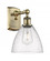 Bristol - 1 Light - 8 inch - Antique Brass - Sconce (3442|516-1W-AB-GBD-754-LED)
