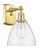 Bristol - 1 Light - 8 inch - Satin Gold - Sconce (3442|516-1W-SG-GBD-754)