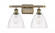 Bristol - 2 Light - 18 inch - Antique Brass - Bath Vanity Light (3442|516-2W-AB-GBD-752)