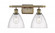 Bristol - 2 Light - 18 inch - Antique Brass - Bath Vanity Light (3442|516-2W-AB-GBD-754)