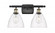 Bristol - 2 Light - 18 inch - Black Antique Brass - Bath Vanity Light (3442|516-2W-BAB-GBD-752)