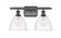 Bristol - 2 Light - 18 inch - Oil Rubbed Bronze - Bath Vanity Light (3442|516-2W-OB-GBD-752-LED)