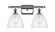 Bristol - 2 Light - 18 inch - Polished Chrome - Bath Vanity Light (3442|516-2W-PC-GBD-754-LED)