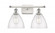 Bristol - 2 Light - 18 inch - White Polished Chrome - Bath Vanity Light (3442|516-2W-WPC-GBD-754)