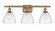 Bristol - 3 Light - 28 inch - Brushed Brass - Bath Vanity Light (3442|516-3W-BB-GBD-754-LED)