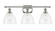 Bristol - 3 Light - 28 inch - Polished Nickel - Bath Vanity Light (3442|516-3W-PN-GBD-752)