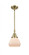 Fulton - 1 Light - 7 inch - Antique Brass - Mini Pendant (3442|447-1S-AB-G171-LED)