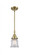 Canton - 1 Light - 7 inch - Antique Brass - Mini Pendant (3442|447-1S-AB-G182S)