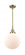 Beacon - 1 Light - 10 inch - Antique Brass - Mini Pendant (3442|447-1S-AB-G201-10-LED)