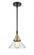 Caden - 1 Light - 8 inch - Black Antique Brass - Mini Pendant (3442|447-1S-BAB-G4474-LED)