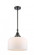 Bell - 1 Light - 12 inch - Matte Black - Mini Pendant (3442|447-1S-BK-G71-L-LED)