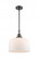 Bell - 1 Light - 12 inch - Oil Rubbed Bronze - Mini Pendant (3442|447-1S-OB-G71-L-LED)