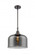 Bell - 1 Light - 12 inch - Oil Rubbed Bronze - Mini Pendant (3442|447-1S-OB-G73-L-LED)
