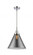 Cone - 1 Light - 12 inch - Polished Chrome - Mini Pendant (3442|447-1S-PC-G43-L-LED)