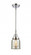 Bell - 1 Light - 5 inch - Polished Chrome - Mini Pendant (3442|447-1S-PC-G58)