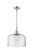 Bell - 1 Light - 12 inch - Polished Chrome - Mini Pendant (3442|447-1S-PC-G72-L-LED)