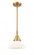 Caden - 1 Light - 8 inch - Satin Gold - Mini Pendant (3442|447-1S-SG-G4471-LED)