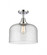 Bell - 1 Light - 12 inch - Polished Chrome - Semi-Flush Mount (3442|447-1C-PC-G74-L-LED)