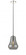 Fairfield - 1 Light - 7 inch - Polished Nickel - Cord hung - Mini Pendant (3442|490-1P-PN-G573-7)
