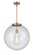 Beacon - 1 Light - 18 inch - Antique Copper - Cord hung - Pendant (3442|221-1S-AC-G202-18)