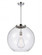 Athens - 1 Light - 18 inch - Polished Chrome - Cord hung - Pendant (3442|221-1S-PC-G122-18)