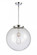 Beacon - 1 Light - 16 inch - Polished Chrome - Stem Hung - Pendant (3442|221-1S-PC-G204-16)