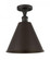 Berkshire - 1 Light - 12 inch - Oil Rubbed Bronze - Semi-Flush Mount (3442|516-1C-OB-MBC-12-OB-LED)