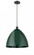 Plymouth - 1 Light - 16 inch - Oil Rubbed Bronze - Cord hung - Mini Pendant (3442|516-1P-OB-MBD-16-GR)