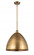 Bristol - 1 Light - 16 inch - Brushed Brass - Pendant (3442|516-1S-BB-MBD-16-BB-LED)