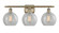 Athens - 3 Light - 28 inch - Antique Brass - Bath Vanity Light (3442|516-3W-AB-G125-8-LED)