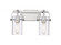Pilaster - 2 Light - 15 inch - Polished Chrome - Bath Vanity Light (3442|423-2W-PC-4CL-LED)