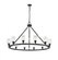 Clymer - 12 Light - 50 inch - Matte Black - Chain Hung - Chandelier (3442|850-BK-G802-LED)