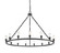 Saloon - 20 Light - 60 inch - Matte Black - Chain Hung - Chandelier (3442|860-BK)