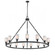 Clymer - 20 Light - 60 inch - Matte Black - Chain Hung - Chandelier (3442|860-BK-G801)
