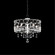 Bella Rose 5 Light 120V Chandelier in Antique Silver with Heritage Handcut Crystal (168|TC1018N-48H)
