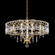 Bella Rose 10 Light 120V Chandelier in White with Clear Heritage Crystal (168|TC1036N-06H)