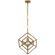 Cubed Medium Pendant (279|KW 5023G-CG)