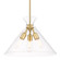 Golden Lighting Malta 3-light Pendant in Brushed Champagne Brass (36|0511-3P BCB-CLR)