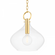 1 LIGHT LARGE PENDANT (57|BKO253-AGB)