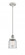 Bell - 1 Light - 5 inch - White Polished Chrome - Mini Pendant (3442|916-1S-WPC-G52)