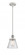 Cone - 1 Light - 6 inch - White Polished Chrome - Mini Pendant (3442|916-1S-WPC-G64-LED)