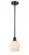 Norfolk - 1 Light - 6 inch - Matte Black - Mini Pendant (3442|516-1S-BK-G461-6)