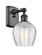 Norfolk - 1 Light - 6 inch - Matte Black - Sconce (3442|516-1W-BK-G462-6-LED)