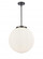 Beacon - 3 Light - 16 inch - Matte Black - Cord hung - Pendant (3442|221-3S-BK-G201-16)