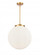 Beacon - 3 Light - 16 inch - Satin Gold - Stem hung - Pendant (3442|221-3S-SG-G201-16)