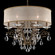 Filigrae 6 Light 120V Chandelier in Heirloom Gold with Clear Heritage Handcut Crystal and White Sh (168|FE7066N-22H1)
