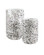 Pari White Confetti Vase Set of 2 (92|1200-0498)