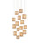 Daze 15-Light Round Multi-Drop Pendant (92|9000-0891)