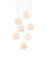 Lazio 7-Light Round Multi-Drop Pendant (92|9000-0897)