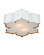 Grand Lotus White Flush Mount (92|9999-0059)